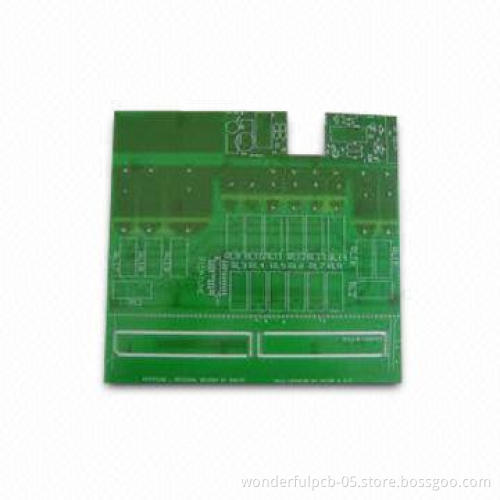 Double Side Electronic PCB, Made of FR4 Material, 1.6mm Board Thickness, 1oz Copper